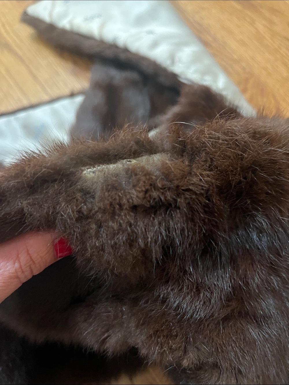 Vintage Mink stole / shawl - Picture 10 of 11